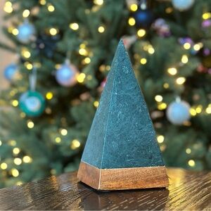 Threshold Studio McGee Large Marble Wood Christmas Tree